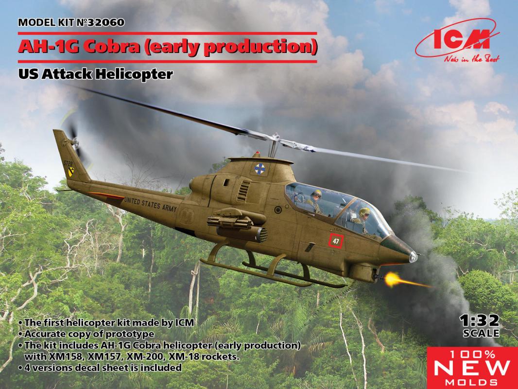 AH-1G Cobra (early production) - US Attack Helicopter von ICM