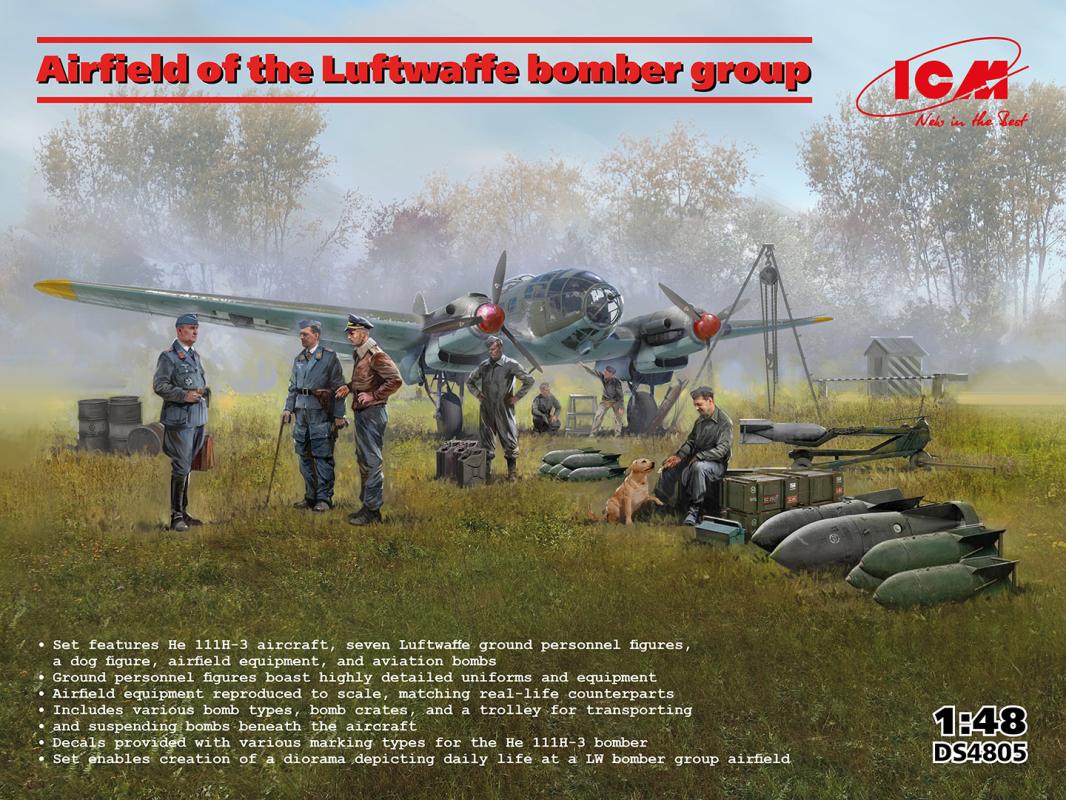 Airfield of the Luftwaffe bomber group von ICM