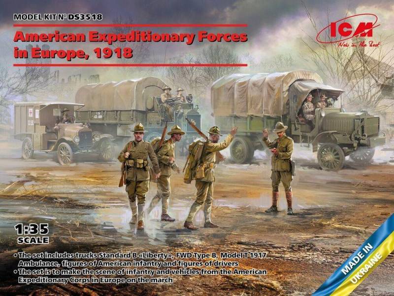 American Expeditionary Forces in Europe, 1918 von ICM