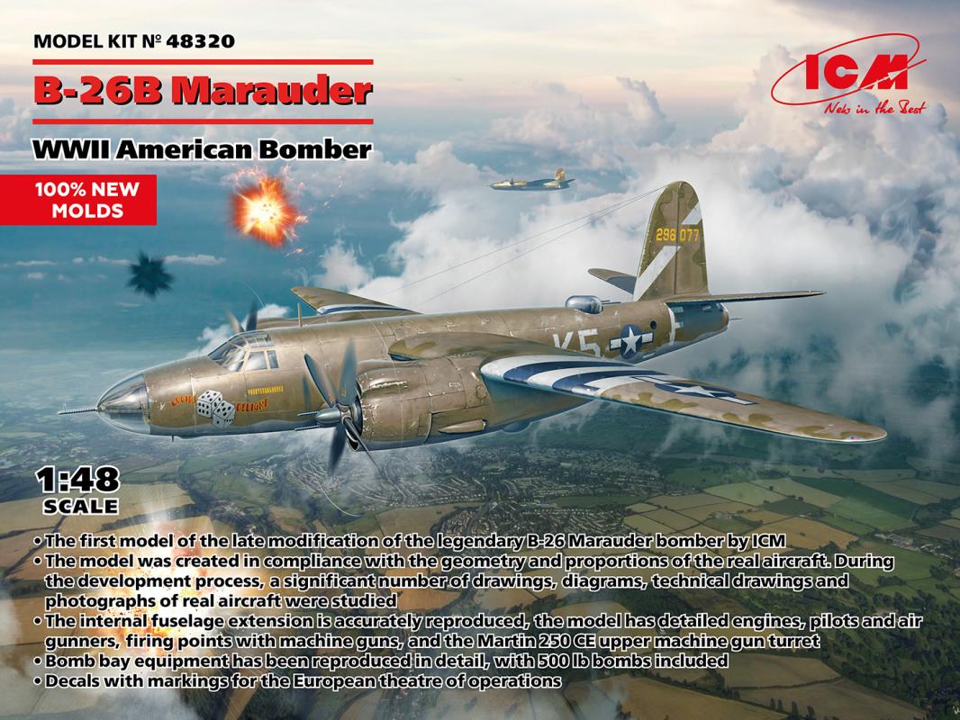 B-26B Marauder - WWII American Bomber von ICM