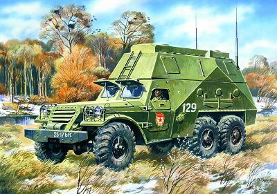 BTR-152S Soviet Armored Troop-Carrier von ICM