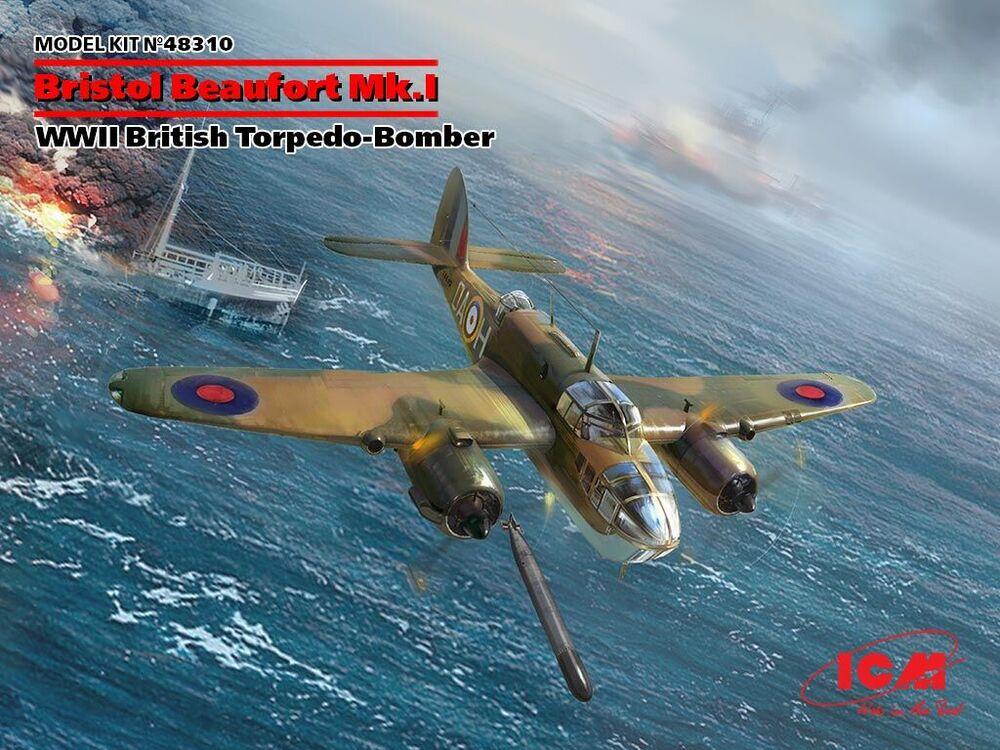 Bristol Beaufort Mk.I - WWII British Torpedo Bomber von ICM