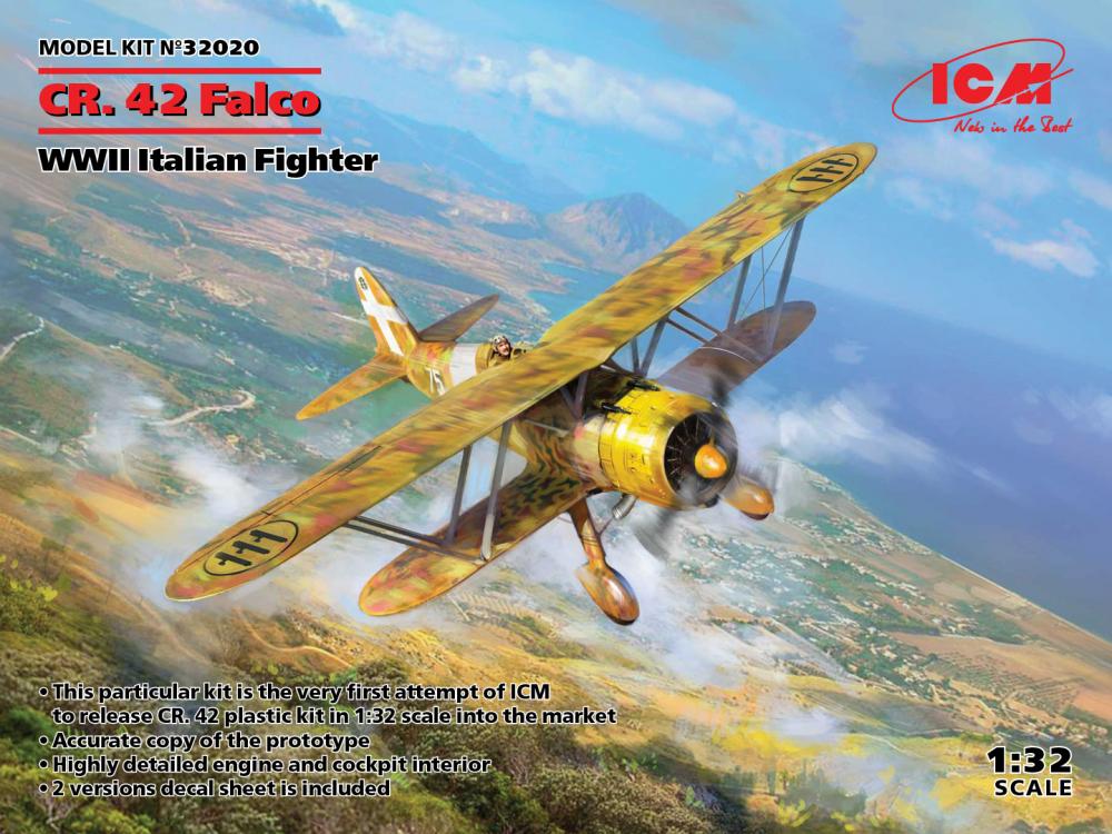 CR. 42 Falco, WWII Italian Fighter von ICM