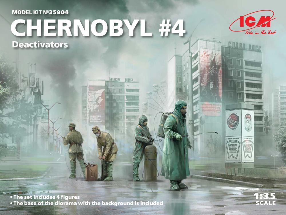 Chernobyl 4 - Deactivators (4 figures) von ICM