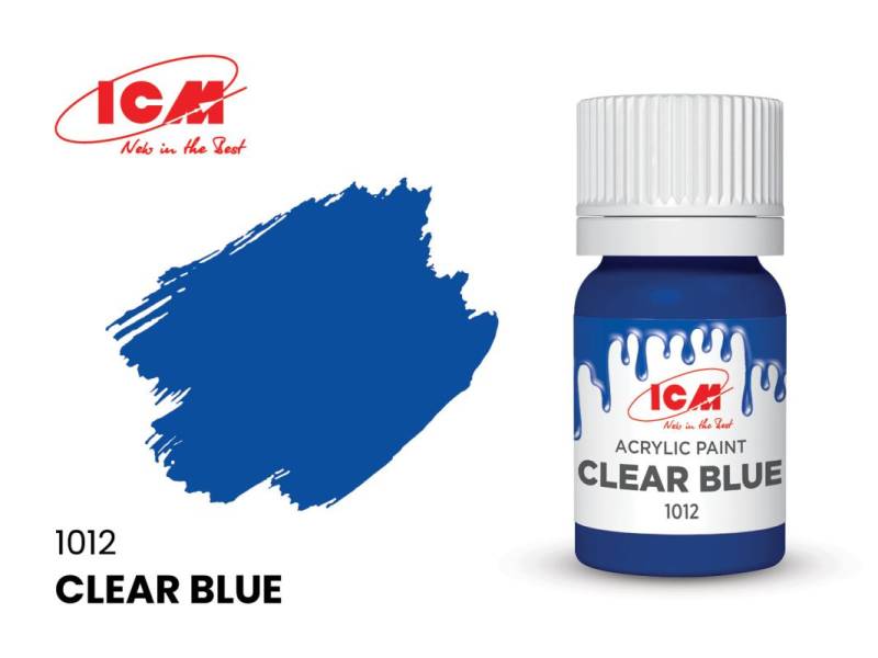 Clear Colors - Clear Blue [12 ml] von ICM