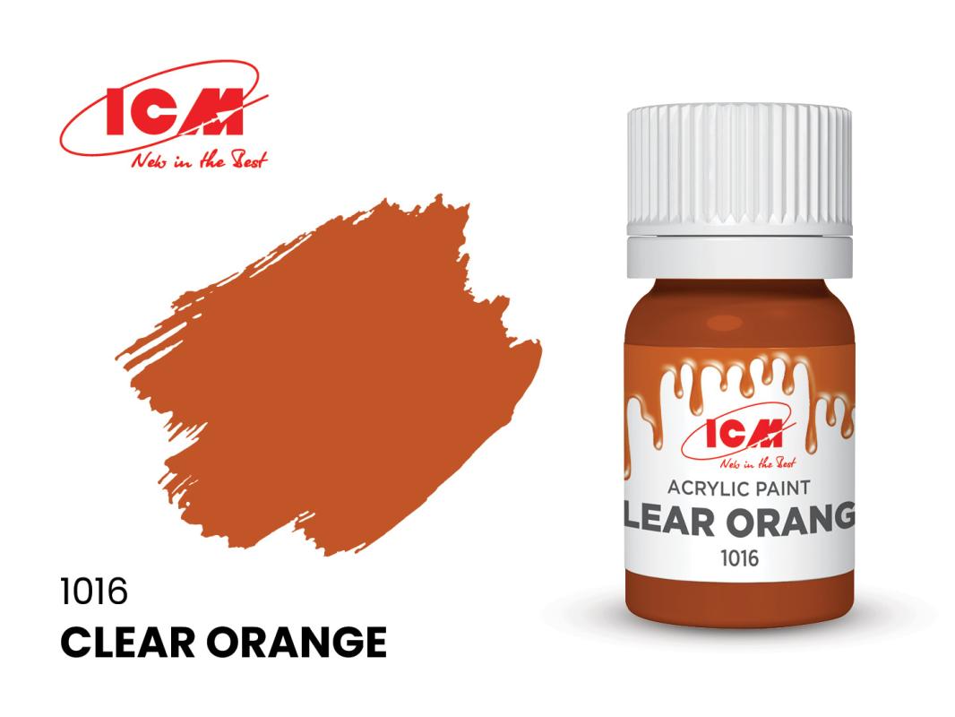 Clear Colors - Clear orange [12 ml] von ICM