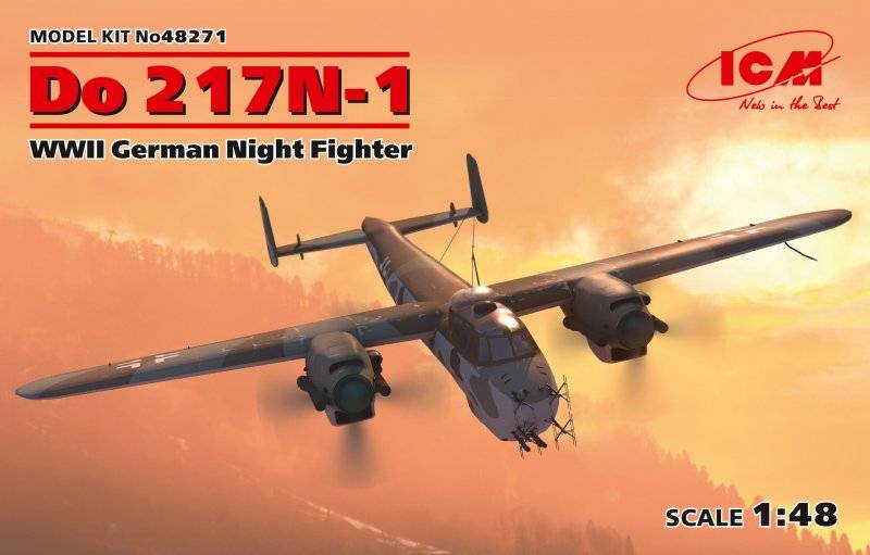 Dornier Do 217 N-1,WWII German Night Fighter von ICM