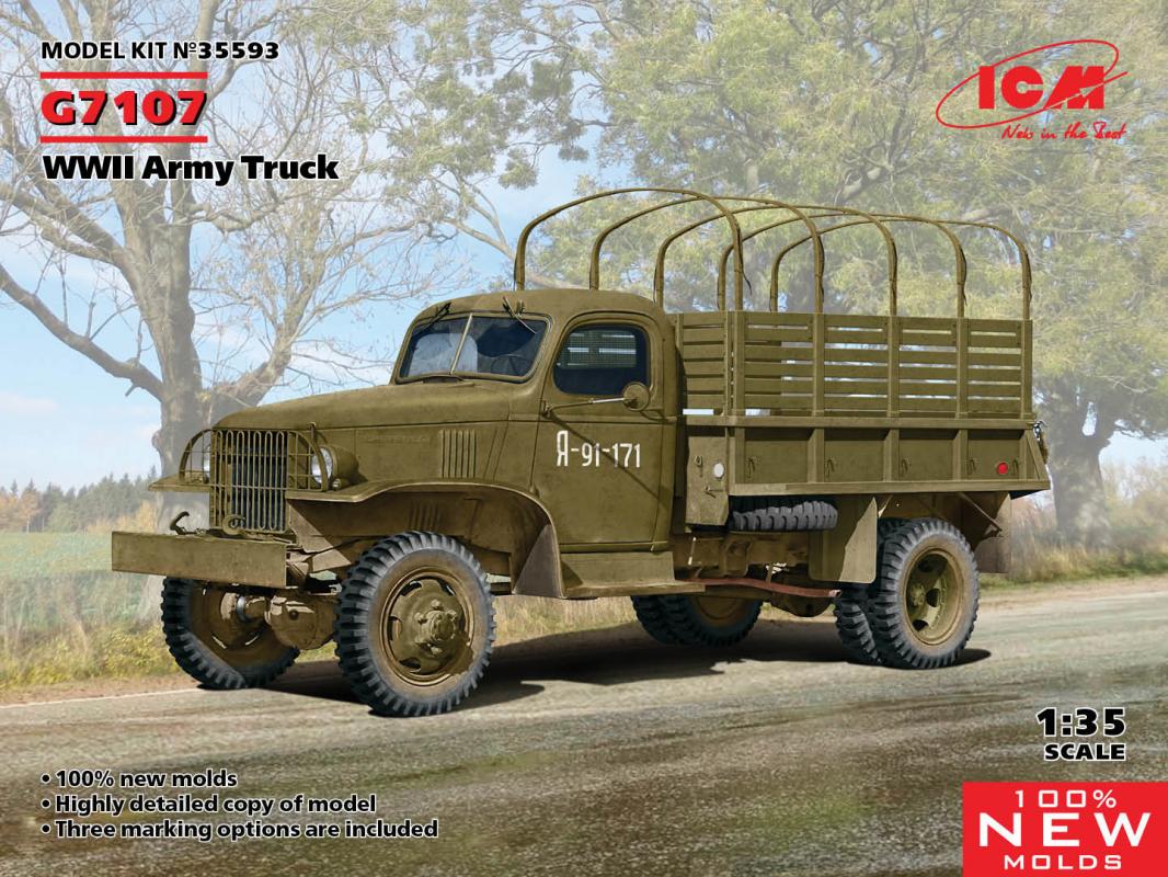 G7107, WWII Army Truck von ICM