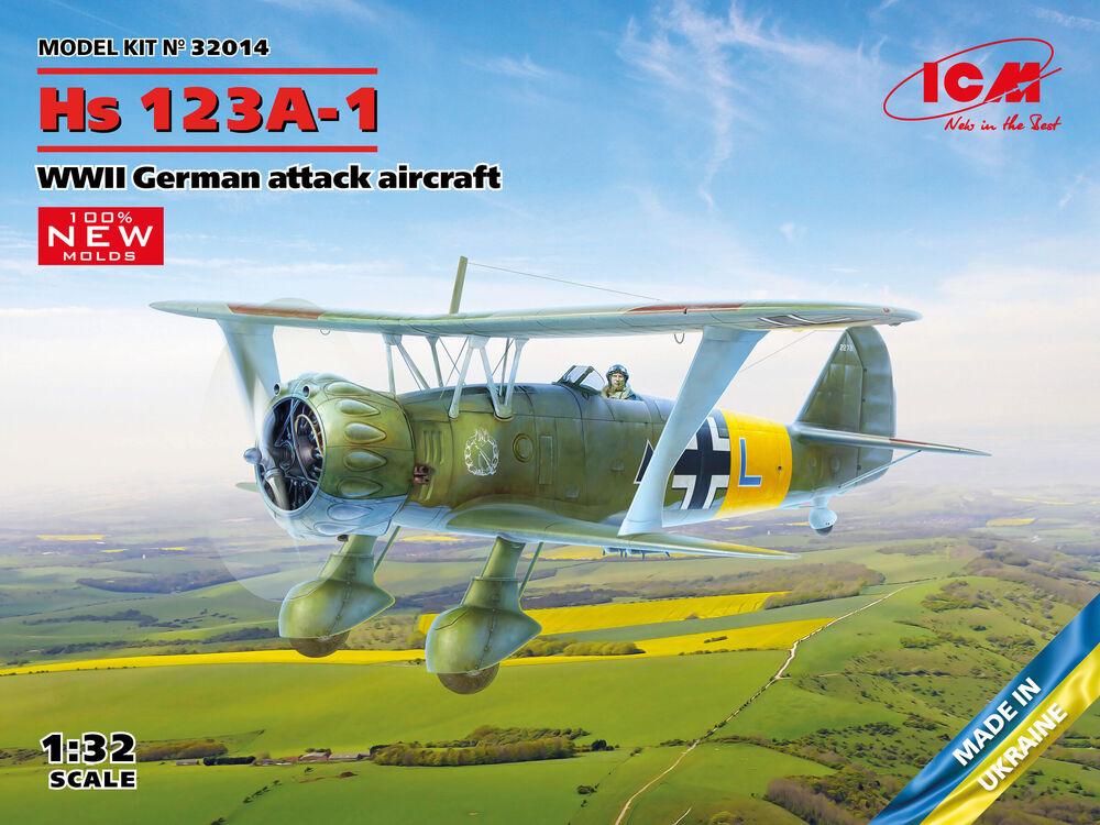 Henschel Hs 123A-1 - WWII German attack aircraft von ICM