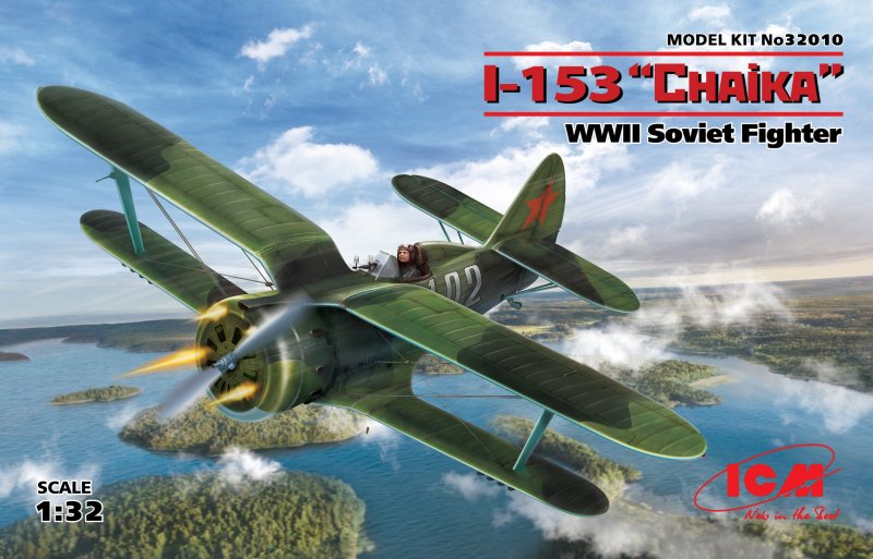 I-153,WWII Soviet Fighter von ICM