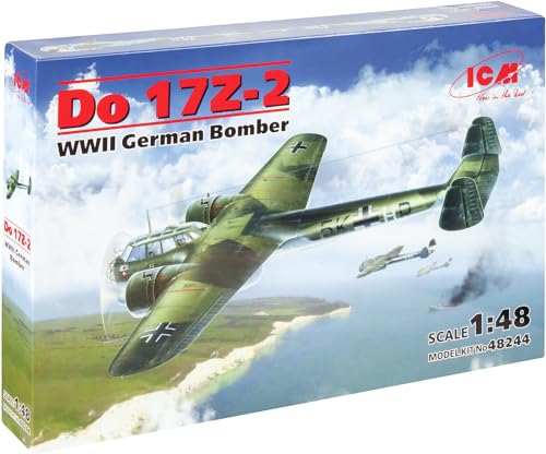 ICM 048244-1/48 DO 17Z-2 Plastikmodellbausatz, Schwarz von ICM