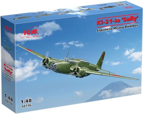 ICM 1:48 - Ki-21-Ia Sally Japanischer schwerer Bomber von ICM