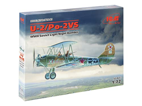 ICM 1:72 - U-2/Po-2VS, WWII Sowjetischer Nachtbomber von ICM