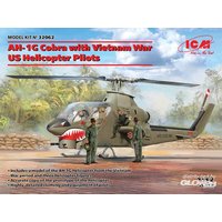 ICM 32062 1:32 AH-1G Cobra with Vietnam War US Helicopter Pilots von ICM