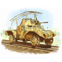 ICM 35376 1:35 Panzerspähwagen P204(f) Railway WWII German Armoured Vehicle von ICM