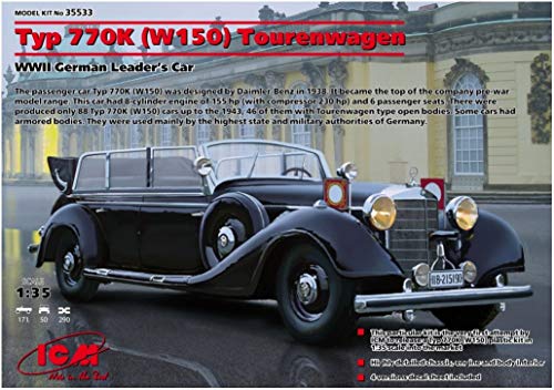 ICM 35533 - 1/35 Typ 770K (W150) Tourenwagen. WWII Leader Car von ICM