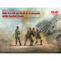 ICM 35592 1:35 BM-13-16 on W.O.T. 8 chassis with Soviet Crew von ICM