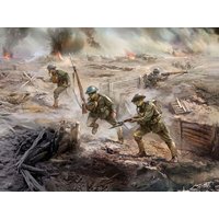 ICM 35704 1:35 US Infantry in Gas Masks (1918) 4 figures von ICM