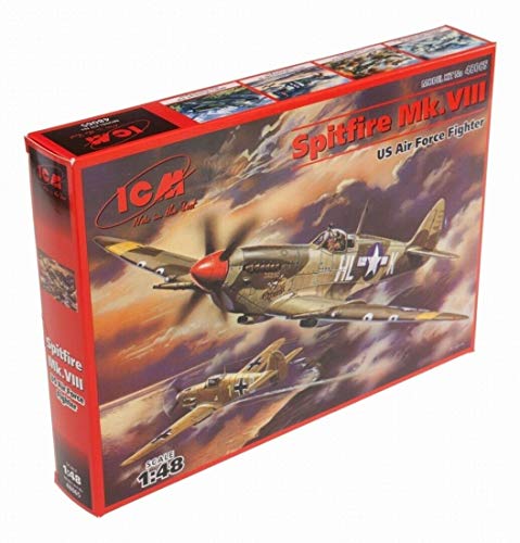 ICM 48065 Spitfire Modellbausatz, Mehrfarbig von ICM