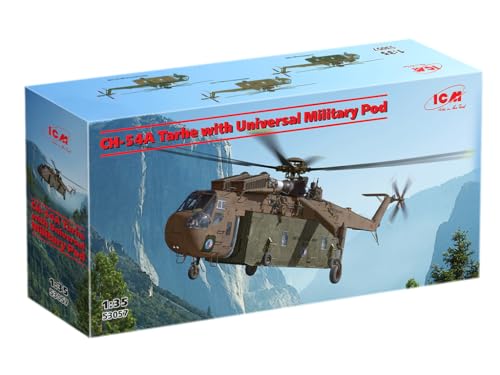 ICM 53057 - CH-54A Tarhe mit universeller Militärkapsel - Plastikmodellbausatz im Maßstab 1:35 von ICM