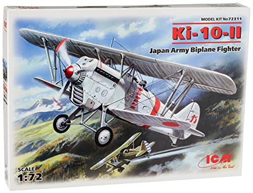 ICM 72311 川崎キ10 九五式戦闘機 Teil des Produkts, schwarz, 72311-Ki-10-II, Japan Army Biplane Fighter von ICM