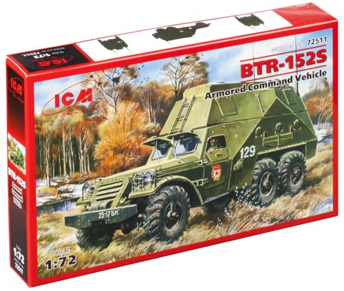 ICM 72511 Armee 72511-BTR-152S, Soviet Armoured Command Vehicle, Transparente von ICM