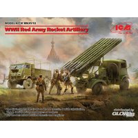 ICM DS3512 1:35 WWII Red Army Rocket Artillery(BM-13-16MLRS Crew,RKKADrive von ICM