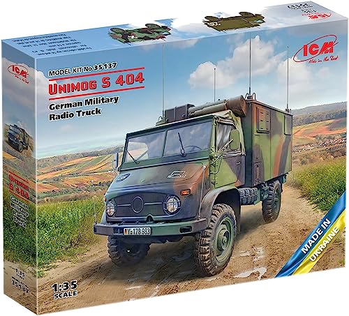 ICM ICM35137 Unimog S 404, Schwarz von ICM