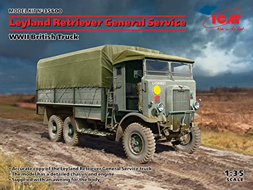 ICM 1:35 Leyland Retriever WWII British Truck Modellbausatz ICM35600 von ICM