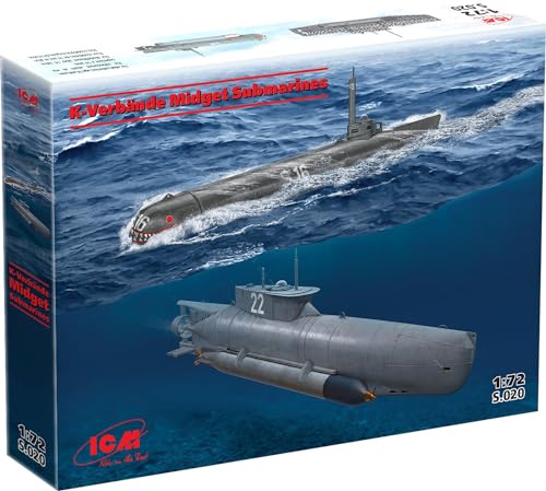 ICM 1:72 - K-Verbande Midget Submarine von ICM