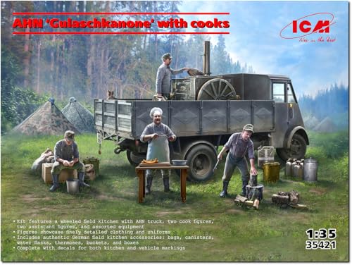 ICM 35421 - 1:35 AHN 'Gulaschkanone' with cooks - Neu von ICM