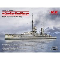 ICM S.015 1:700 Großer Kurfürst (Full hull) WWI German Battleship von ICM