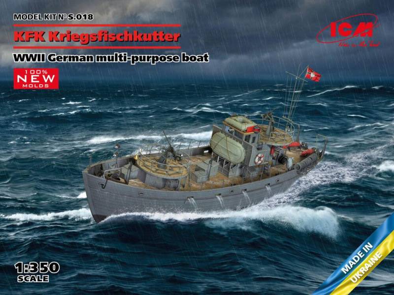 KFK Kriegsfischkutter, WWII German multi-purpose boat von ICM