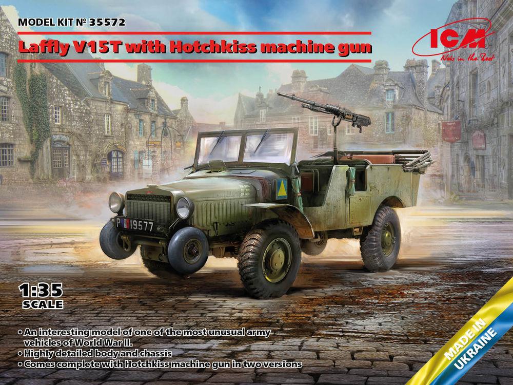 Laffly V15T with Hotchkiss machine gun von ICM