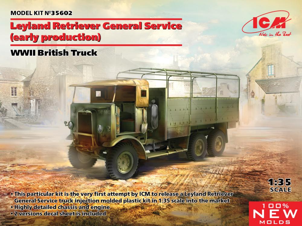 Leyland Retriever General Service (early production), WWII British Truck von ICM