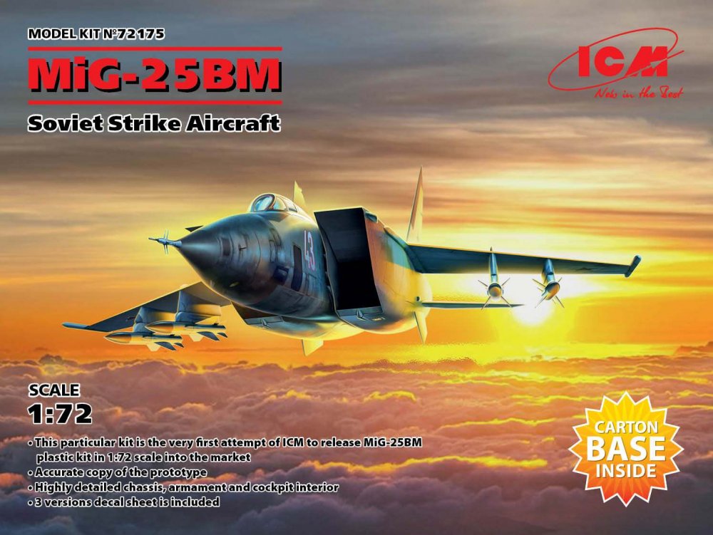 MiG-25 BM - Soviet Strike Aircraft von ICM