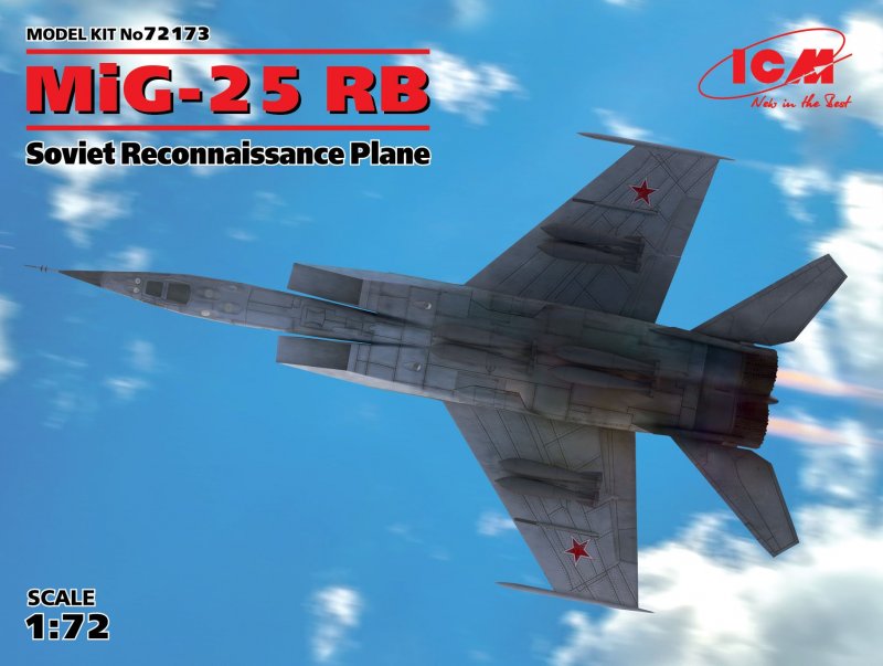 MiG-25 RB,Soviet Reconnaissance Plane von ICM