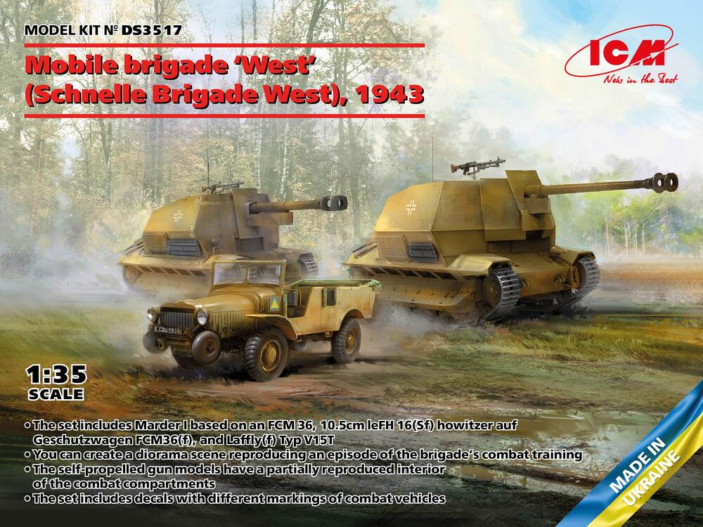 Mobile Brigade West 1943 von ICM