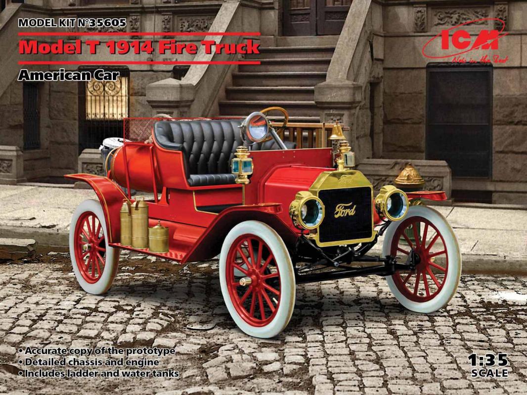 Model T 1914 Fire Truck, American Car von ICM