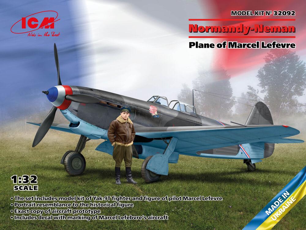 Normandy-Neman. Plane of Marcel Lefevre (Yak-9T w. M.Lefevre Figur) von ICM