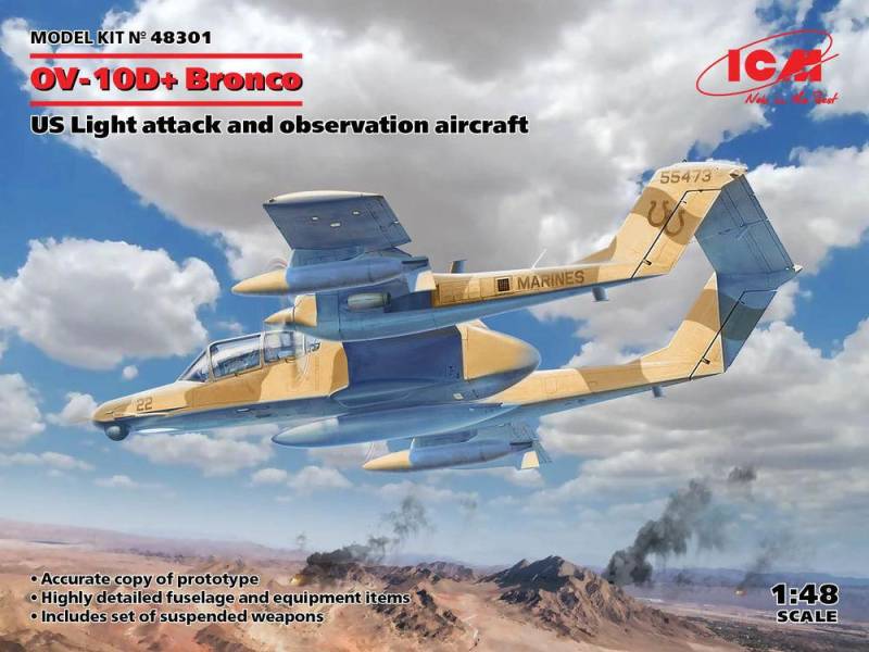 OV-10D+ Bronco - US Attack Aircraft von ICM