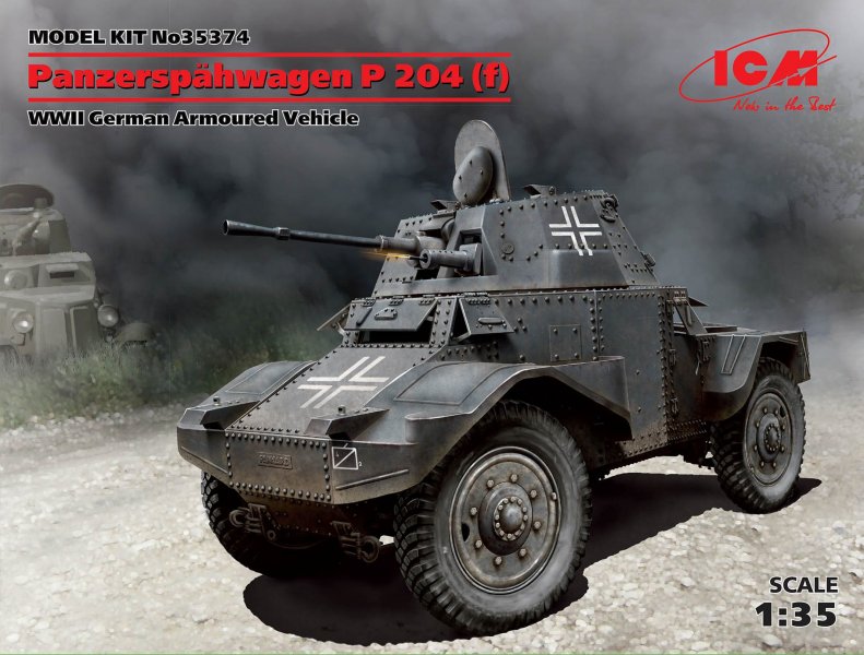 Panzerspähwagen P204 f von ICM