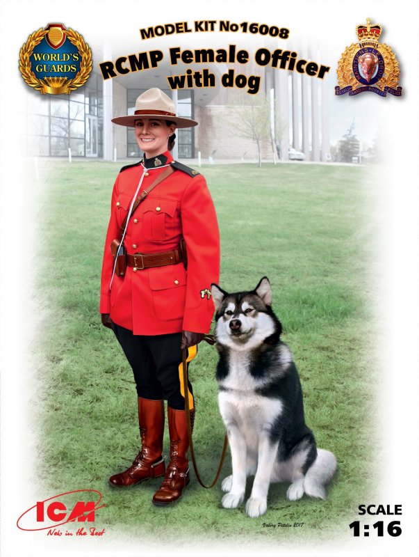 RCMP Female Officer with dog von ICM