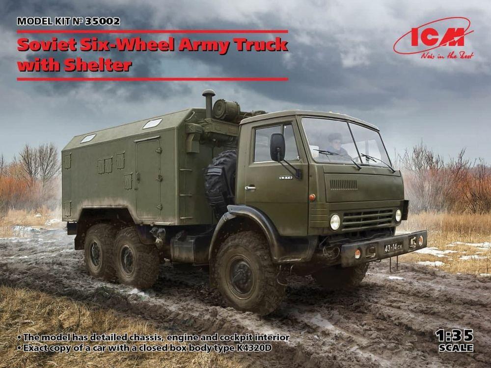 Soviet Six-Wheel Army Truck with Shelter von ICM