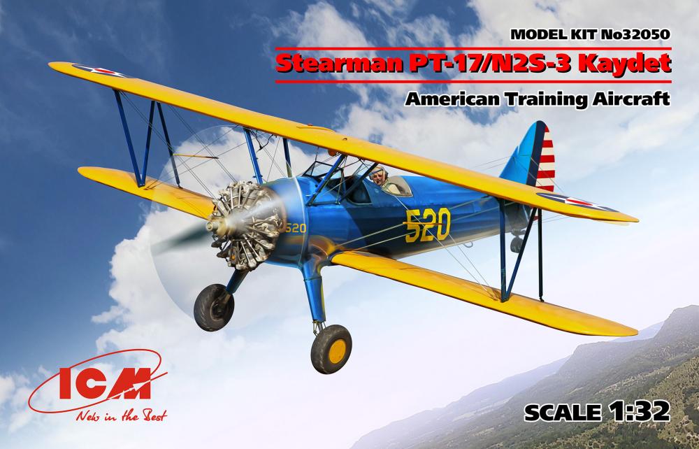 Stearman PT-17/N2S-3 Kaydet , American Training Aircraft von ICM