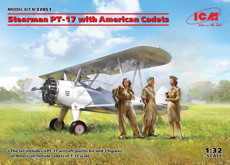 Stearman PT-17 with American Cadets von ICM