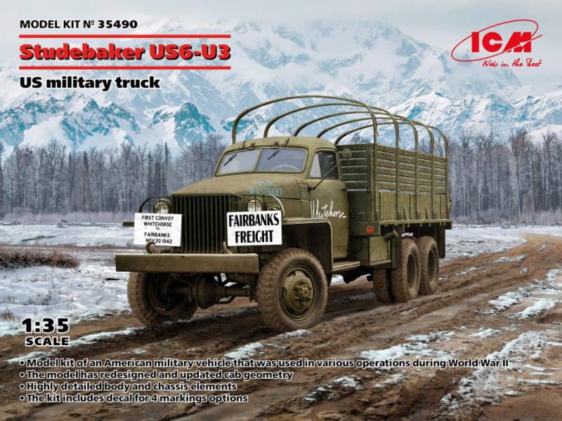 Studebaker US6-U3 - US military truck von ICM