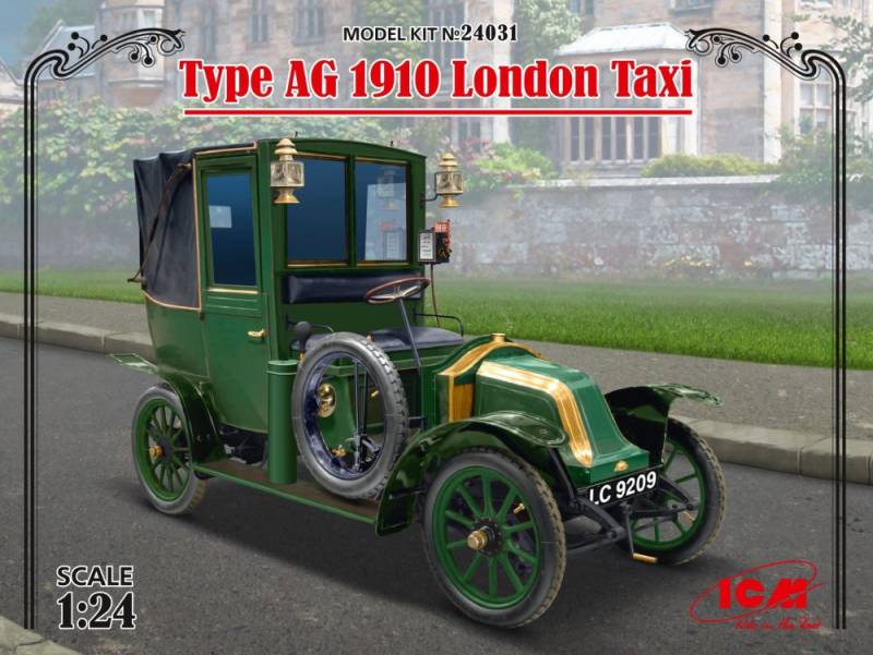 Type AG 1910 London Taxi von ICM