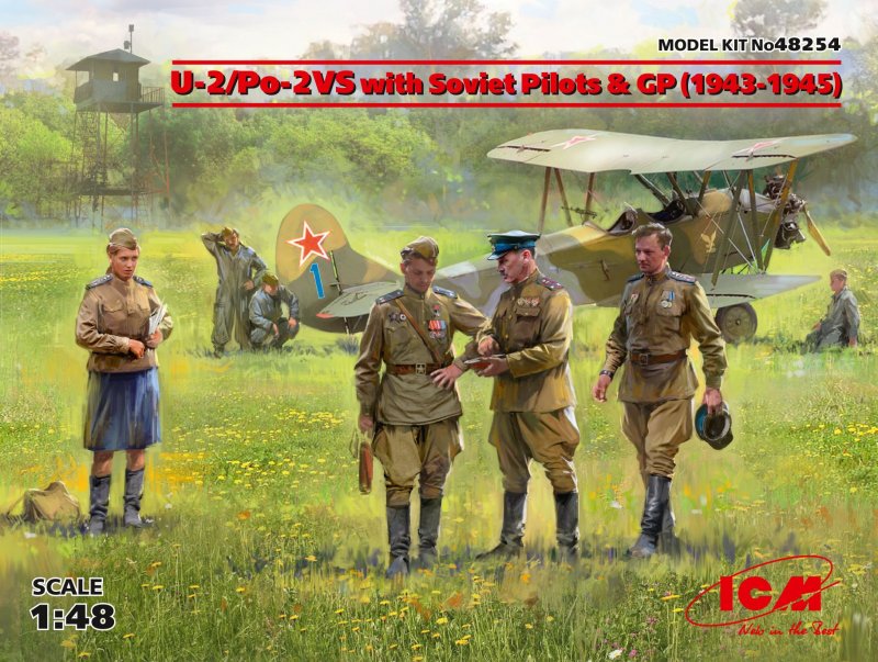 U-2/Po-2VS with Soviet Pilots & GP (1943 -1945) - Limited Edition von ICM