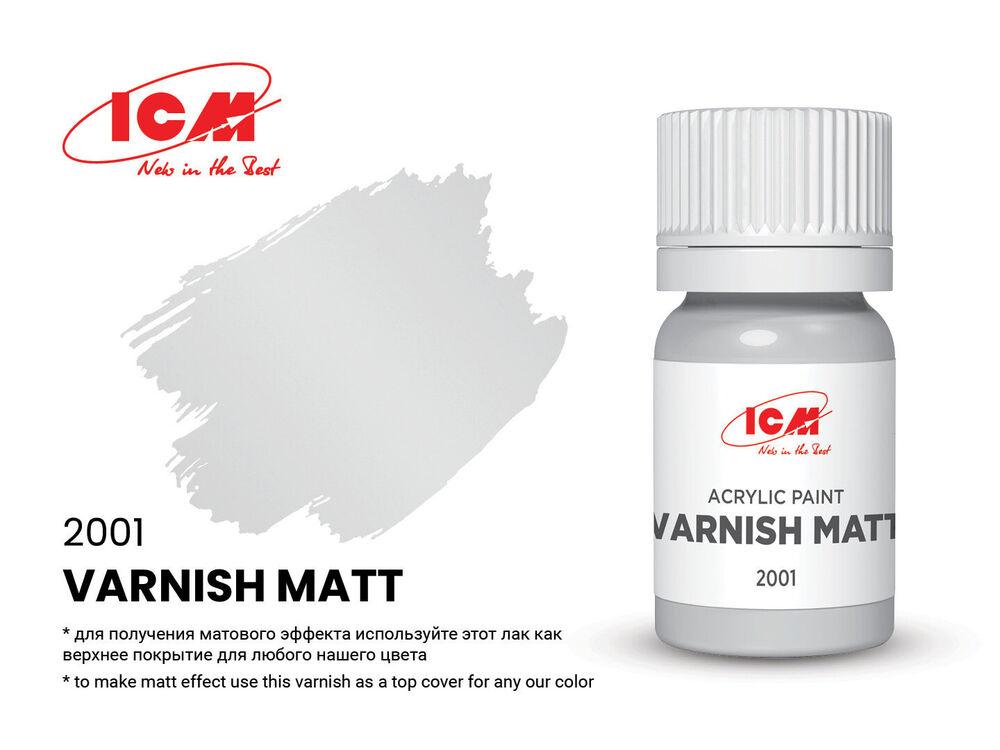 Varnish Matt - 12 ml von ICM